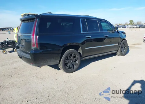 2018 Cadillac Escalade Esv Premium Luxury z USA, uszkodzony, nr VIN 1GYS4JKJ8JR217442